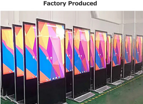 Rotierbares POS-Terminal 43–65" Displaylösung